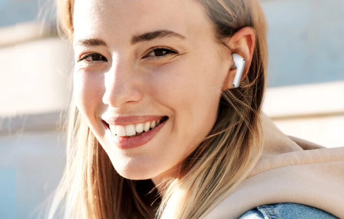 Earphones Joyroom Funpods JR-FB2 Wireless (blue) - Image 4
