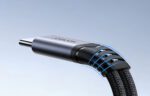 2-in-1 Audio adapter Joyroom SY-C02 Type-C to 3.5mm + Type-C (black) - Image 4