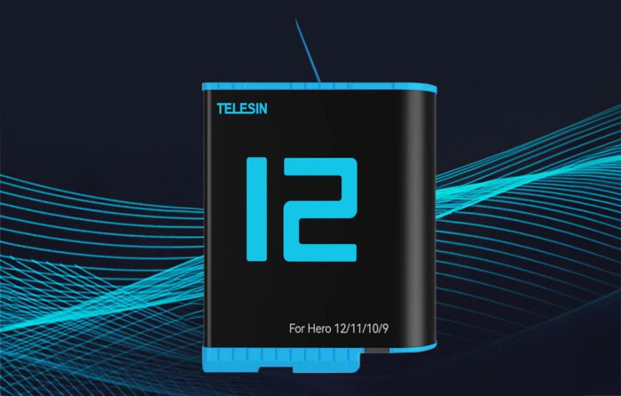 Battery Telesin for GoPro Hero 12 / Hero 11 / Hero 10 / Hero 9 (1750 mAh) - GP-BTR-901-D - Image 5