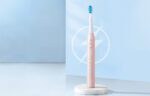 Sonic toothbrush with tips set, holder and case D2 (pink) - Image 7
