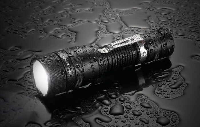 Flashlight Superfire F5, 1100lm, USB - Image 6