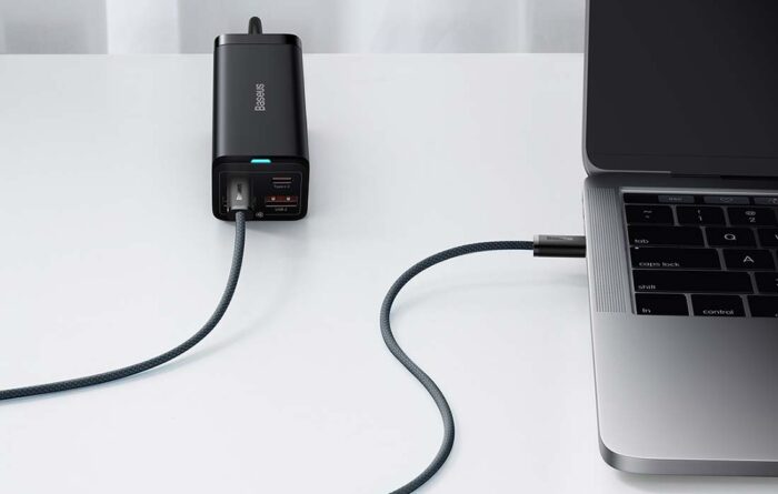 Cable USB-C to USB-C Baseus Dynamic Series, 100W, 2m (szary) - Image 5