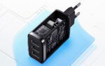 Baseus Compact Quick Charger, 3x USB, 17W (Black) - Image 9