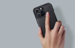 Case Nillkin Qin Pro Leather for iPhone 14 Pro Max (Black) - Image 2