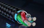 USB Cable for Lightning Joyroom Sharp S-M411 2.4A, 3m (Black) - Image 5