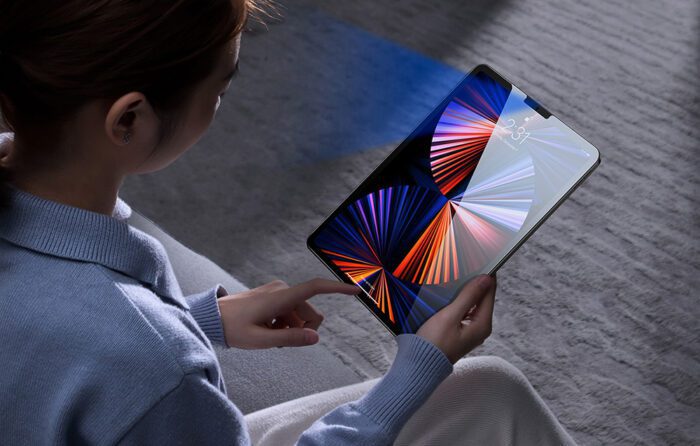 Tempered Glass Baseus 0.3mm for iPad 12.9" (2pcs) - Image 10
