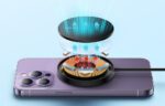 Magnetic Wireless Charger Baseus Simple Mini3 15W (Black) - Image 11