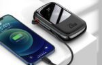 Powerbank Baseus Qpow PRO with Lightning cable, USB-C port and USB 20000mAh, 20W (Black) - Image 11