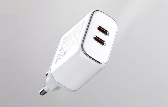 Wall charger LDNIO A2528M 2USB-C for Apple + USB-C - Lightning Cable - Image 3