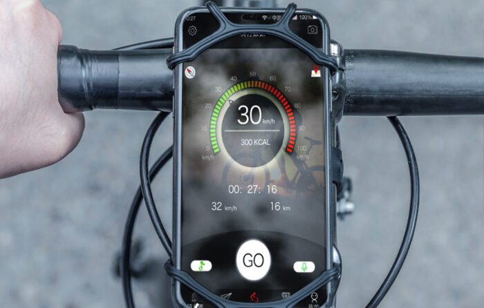 Bicycle Phone Holder Rockbros LF436BK (black) - Image 5