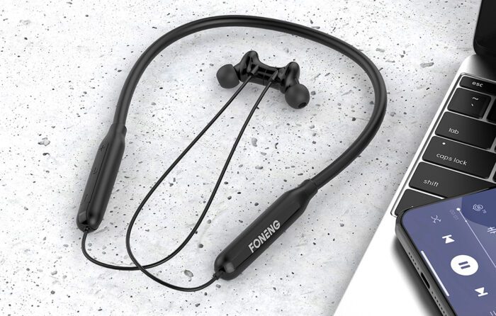 Wireless neckband earphones Foneng BL34 (black) - Image 3