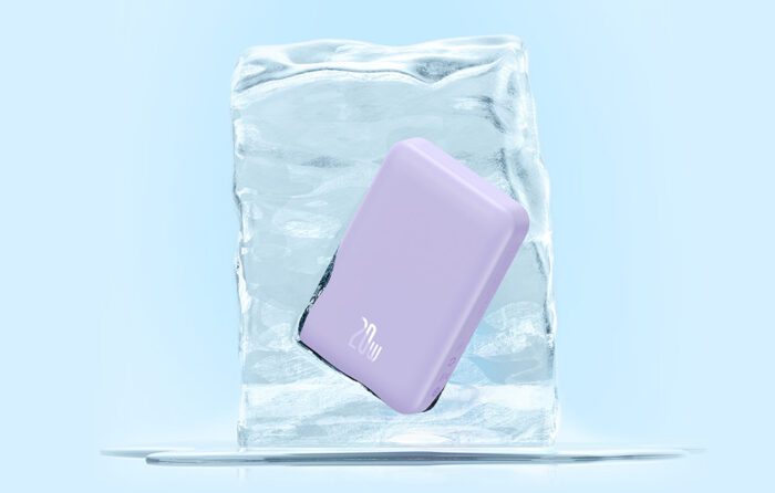Powerbank Baseus Magnetic Mini 10000mAh, USB-C  20W MagSafe (purple) - Image 13