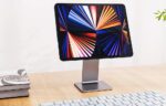 INVZI Mag Free Magnetic Stand for iPad Pro 11" Air 10.9" (Gray) - Image 2
