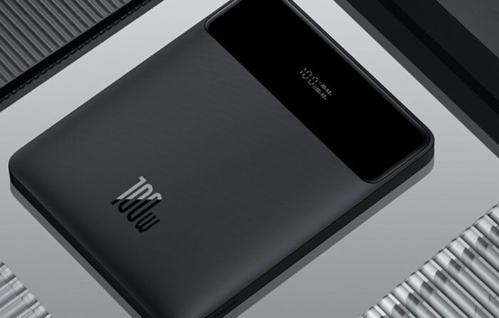Powerbank Baseus Blade 20000mAh 2xUSB, 2xUSB-C + cable USB-C  100W (black) - Image 11