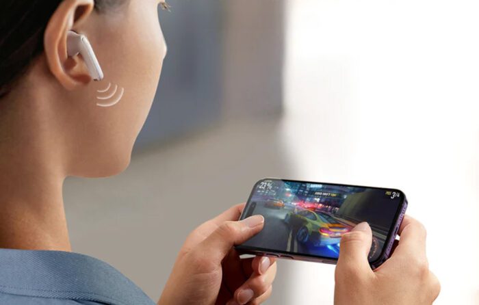 Earphones Joyroom Funpods JR-FB2 Wireless (blue) - Image 5