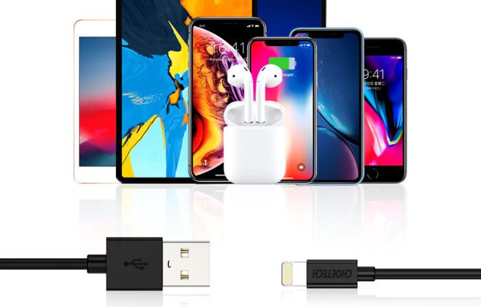 USB to Lightning cable Choetech IP0026, MFi,1.2m (black) - Image 5