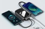 Powerbank Baseus Qpow PRO with Lightning cable, USB-C port and USB 20000mAh, 20W (Black) - Image 9