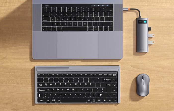 Hub 6in1 Baseus StarJoy Series, USB-C to 3x USB 3.0 + HDMI + USB-C PD + RJ45 - Image 12