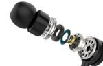 Foneng EP200 wired, in-ear headphones, mini jack (black) - Image 5