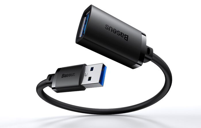 USB 3.0 Extension cable Baseus male to female, AirJoy Series, 0.5m (black) - Image 10