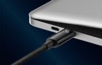 USB-C to USB-C cable Baseus Tungsten Gold 240W 3m (black) - Image 12