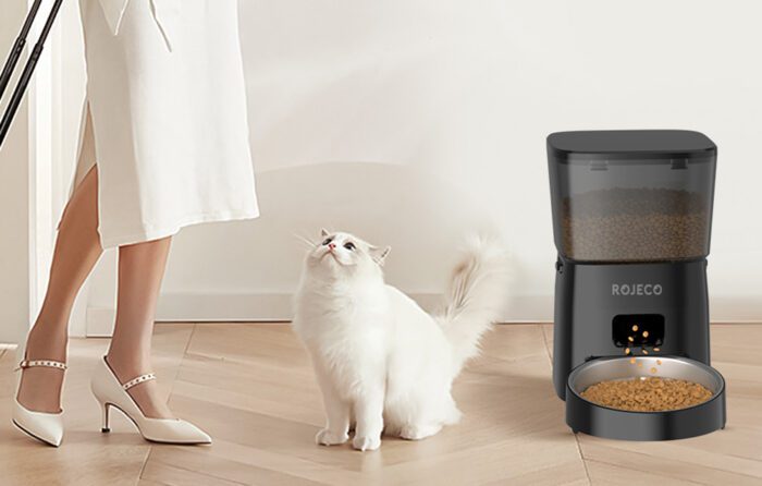 Rojeco 2L Automatic Pet Feeder Button Version - Image 11