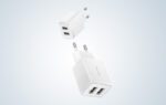 Baseus Compact Quick Charger, 2x USB, 10.5W (white) - Image 7