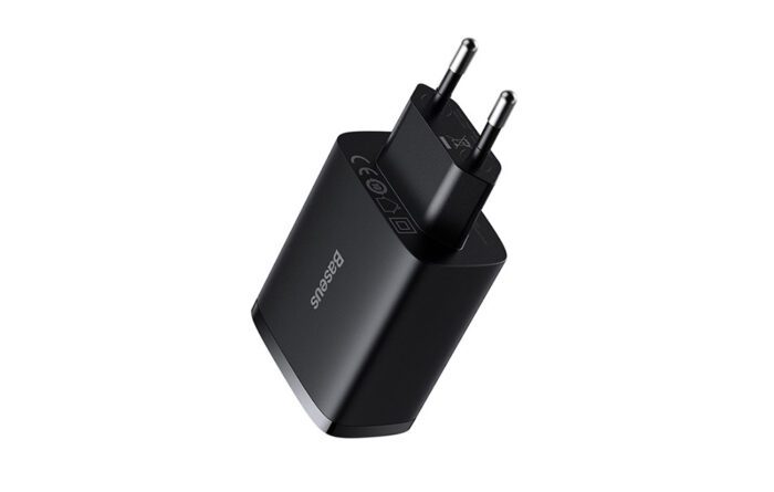 Baseus Compact Quick Charger, 3x USB, 17W (Black) - Image 12