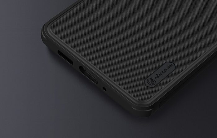 Case Nillkin Super Frosted Shield Pro for Appple iPhone 14 Pro (black) - Image 6