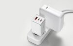 Wall charger Baseus GaN5 Pro 2xUSB-C + USB, 65W (white) - Image 8