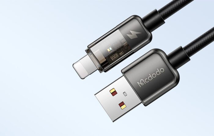 Lightning cable Mcdodo CA-3140 12W, 1.2m (black) - Image 6