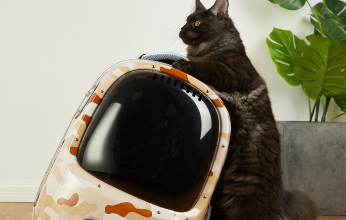 Pet Travel Backpack PetKit Breezy 2 (Desert Moro) - Image 7