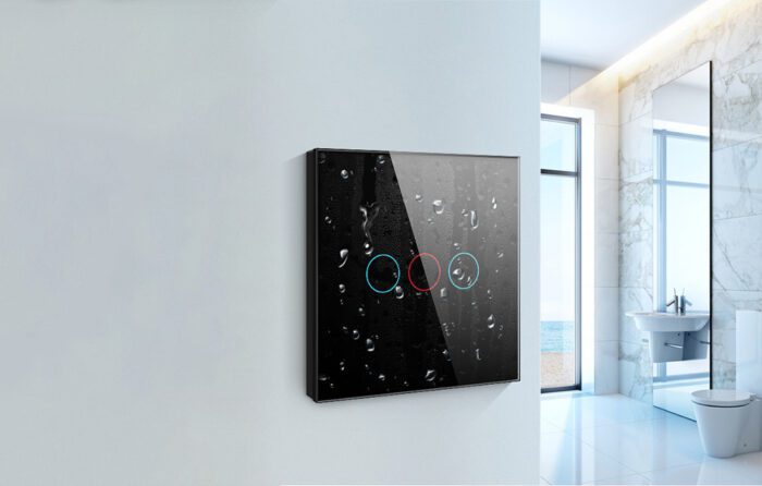 Smart Light Switch WiFi Avatto TS02-EU-B3 3 Way TUYA (black) - Image 9