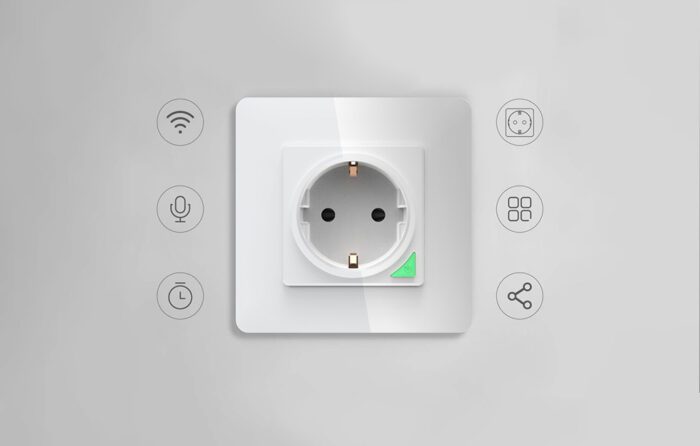 Smart WiFi Wall Socket Avatto N-WOT10-EU-W TUYA (white) - Image 3