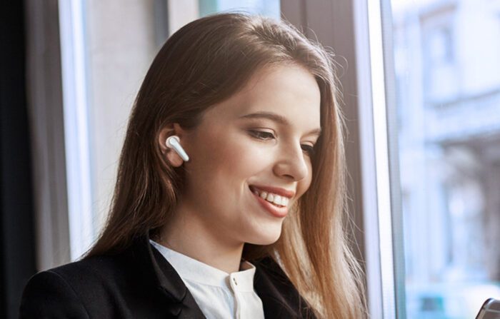 Wireless earphones TWS EarFun Air Pro 3, ANC (white) - Image 11