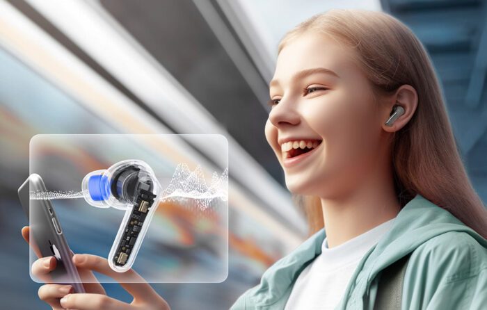 Earphones Soundpeats Clear (black) - Image 9