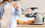 Slow Juicer AMZCHEF 1501-GA (Grey) - Image 5
