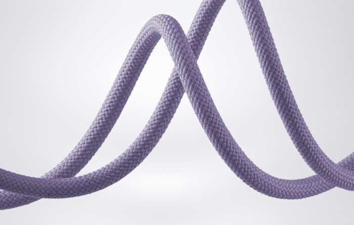 3in1 USB cable Baseus StarSpeed Series, USB-C + Micro + Lightning 3,5A, 1.2m (Purple) - Image 11