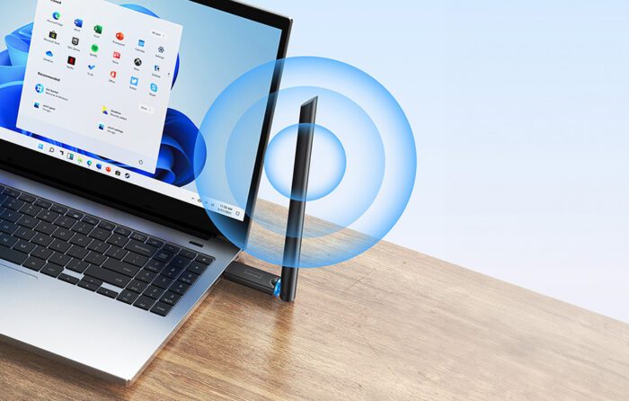 Baseus FastJoy adapter Wi-Fi with antenna, 150Mbps (black) - Image 9