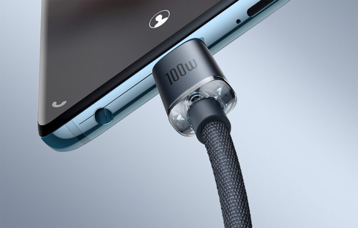 Baseus Crystal Shine cable USB-C to USB-C, 100W, 1.2m (black) - Image 10