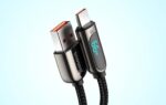 Baseus Display Cable USB to Type-C, 66W, 1m (black) - Image 12