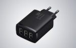 Baseus Compact Quick Charger, 3x USB, 17W (Black) - Image 7