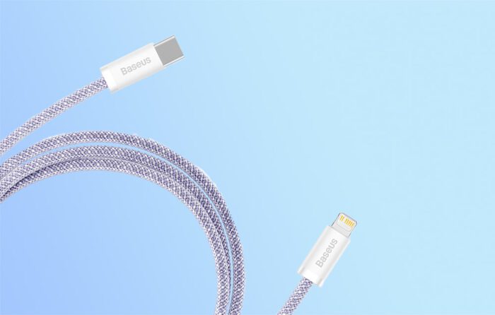 USB-C cable for Lightning Baseus Dynamic 2 Series, 20W, 1m (purple) - Image 11
