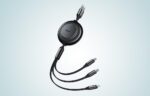 Baseus Bright Mirror 2, USB 3-in-1 cable for micro USB / USB-C / Lightning 3.5A 1.1m (Black) - Image 7