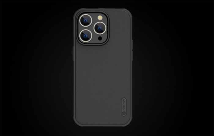 Case Nillkin Super Frosted Shield Pro for Appple iPhone 14 Pro Max (black) - Image 5