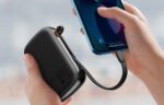 Powerbank Baseus Qpow PRO with Lightning cable, USB-C port and USB 20000mAh, 20W (Black) - Image 8