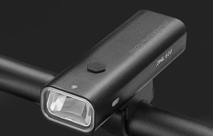 Bicycle Front Light  Rockbros RHL600 (black) - Image 2