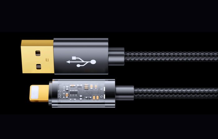 Data Cable to USB-A / Lightning / 2.4A / 2m Joyroom S-UL012A20 (blue) - Image 2