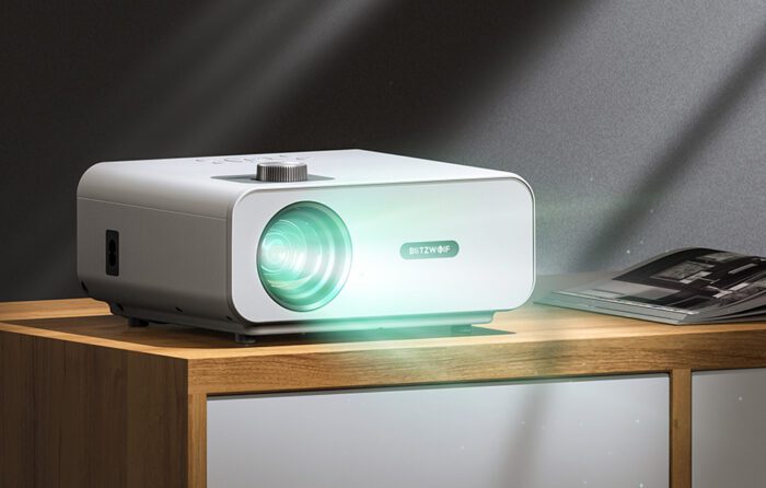 LED projector BlitzWolf BW-V5 1080p, HDMI, USB, AV (white) - Image 5