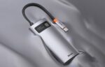 Hub 4in1 Baseus Metal Gleam Series, USB-C to USB 3.0 + USB 2.0 + HDMI + USB-C PD - Image 15